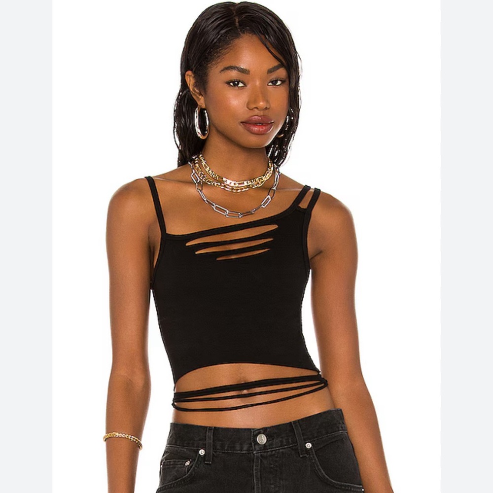 AALIYAH x REVOLVE More Than A Lover Top in Black